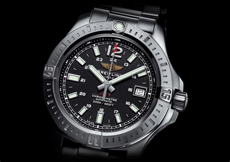 breitling colt ocean automatic movement|Breitling colt 41 silver dial.